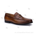 Zapatos de cuero para hombre Zapatos para caminar de tendencia Calzado casual